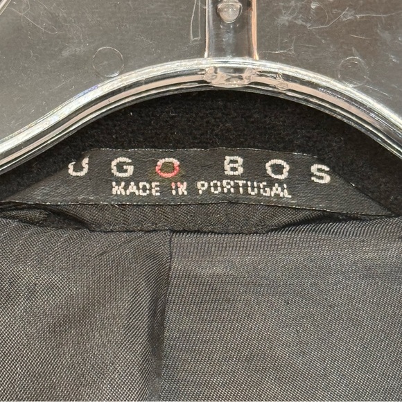 Hugo Boss Virgin Wool Long Trench Coat - Picture 8 of 13